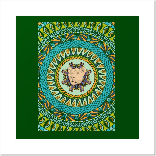 PERSIAN ART LEOPARD Wall Art by Katebi Designs